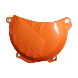Protetor Tampa Embreagem KTM SX-F/XC-F250/350 16/20 EXC-F/XCF-W250/350 17/20 - Laranja
