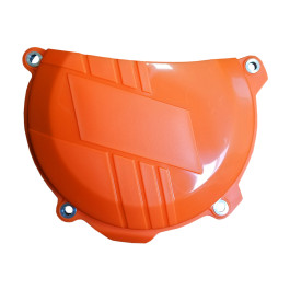 Protetor Tampa de Embreagem KTM SX-F250 13/15 SX-F350 11/15 EXC-F250 14/16 EXC-F350 12/16 XCF-W250/350 12/16 - Laranja