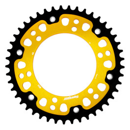 Coroa Supersprox Stealth para Yamaha XT660Z Teneré / XT660R (Corrente passo 520)