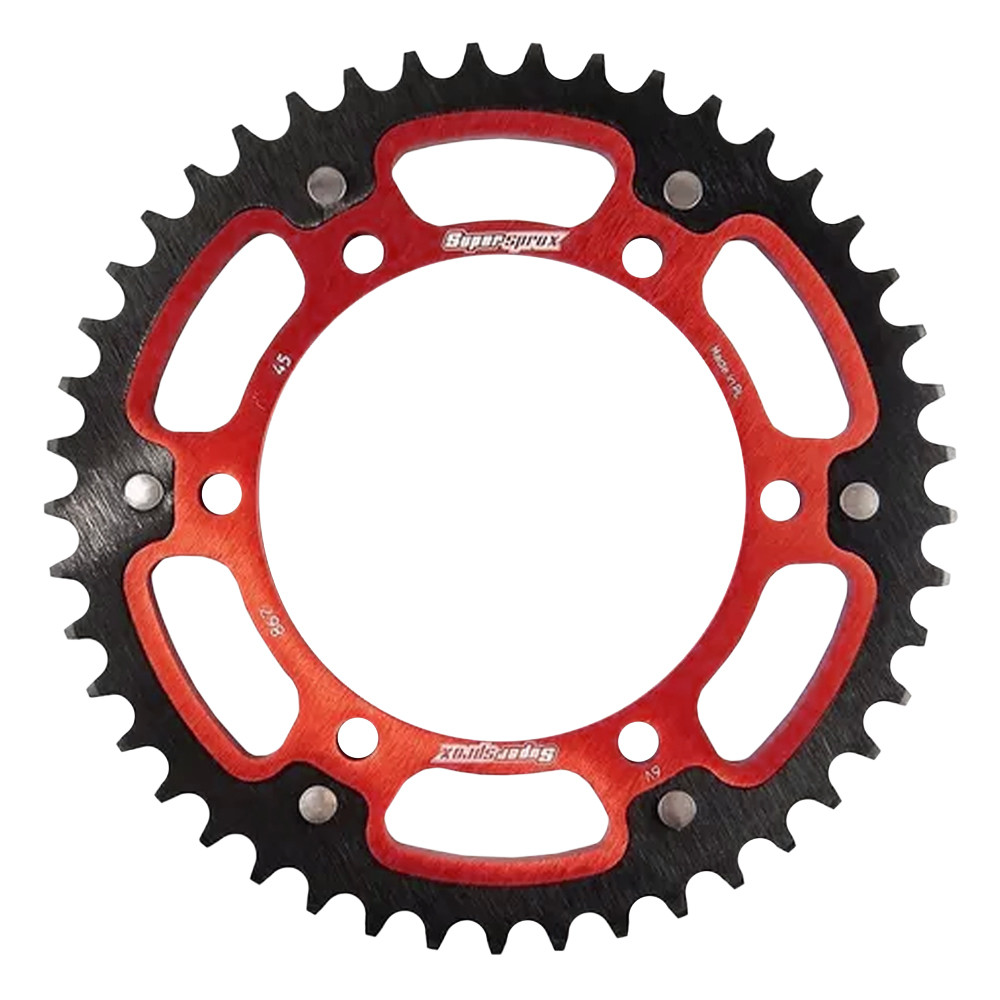 Coroa Supersprox Stealth para Yamaha XT660Z Teneré / XT660R (Corrente passo 525)