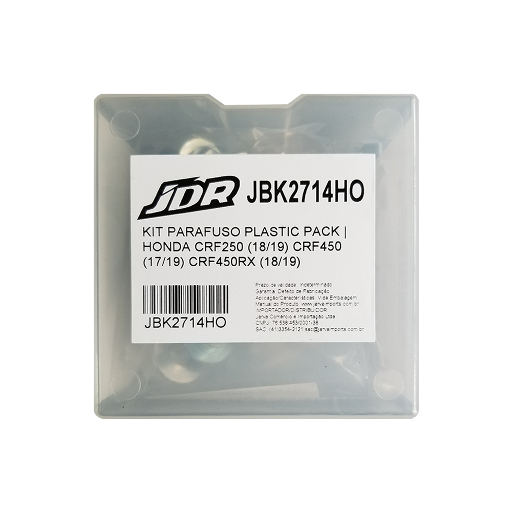 Kit Parafuso Plastic Pack para Honda CRF250 (18/19) CRF450 (17/19) CRF450RX (18/19)