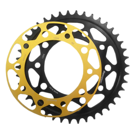 Coroa Supersprox de Aço para Honda CB600F Hornet (Com Plate Dourado)