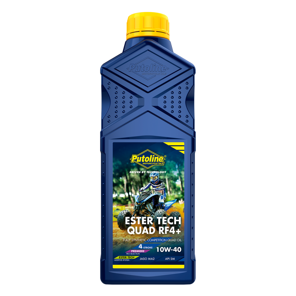 Óleo 100% Sintético 10w40 Para Quadriciclo 4 Tempos Putoline Ester Tech Quad RF4+ 1 Litro