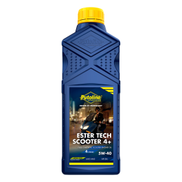 Óleo 100% Sintético 5w40 Para Motor 4 Tempos Putoline Ester Tech Syntec 4+ 1 Litro