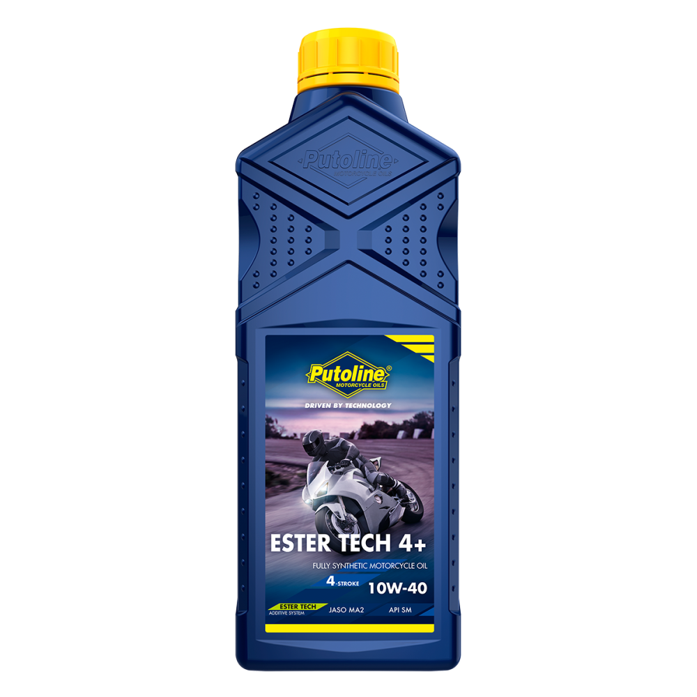 Óleo 100% Sintético 10w40 Para Motor 4 Tempos Putoline Ester Tech Syntec 4+ 1 Litro