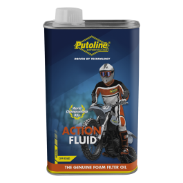Óleo Para Filtro De Ar Em Espuma Putoline Action Fluid 1 Litro