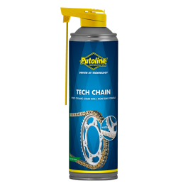 Spray Lubrificante Cera Cerâmica Para Correntes MX e O-Ring Putoline Tech Chains 500 ml