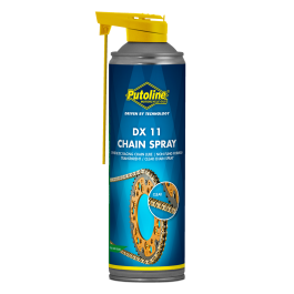 Spray Lubrificante Para Correntes Com Retentor Putoline DX11 Chain Spray 500 ml