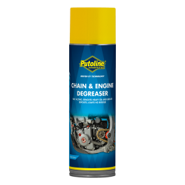 Spray Para Limpeza e Desengordurante Da Corrente De Tração e Do Motor Putoline Chains & Engine Degreaser Aerosol 500 ml