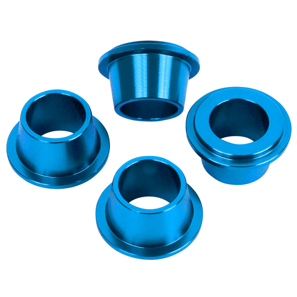 Kit de Arruelas Espaçadoras Da Mesa De Guidão Zeta Para Husqvarna TC 125/250 (16/22) FC 250/350/450 (16/22) 4 Peças Azul Husqvarna
