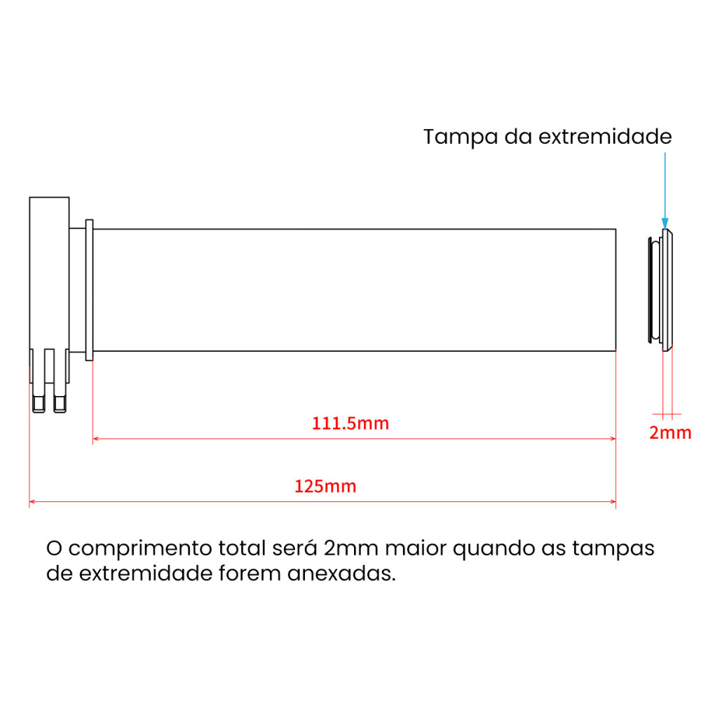 Tubo De Acelerador Em Alumínio Zeta STD Honda CRF 250R/450R (02/25) CRF 250X (04/17) CRF 250RX (19/25) CRF 450X (05/25) CRF 450RX (17/25) CRF 450RL (21/25)