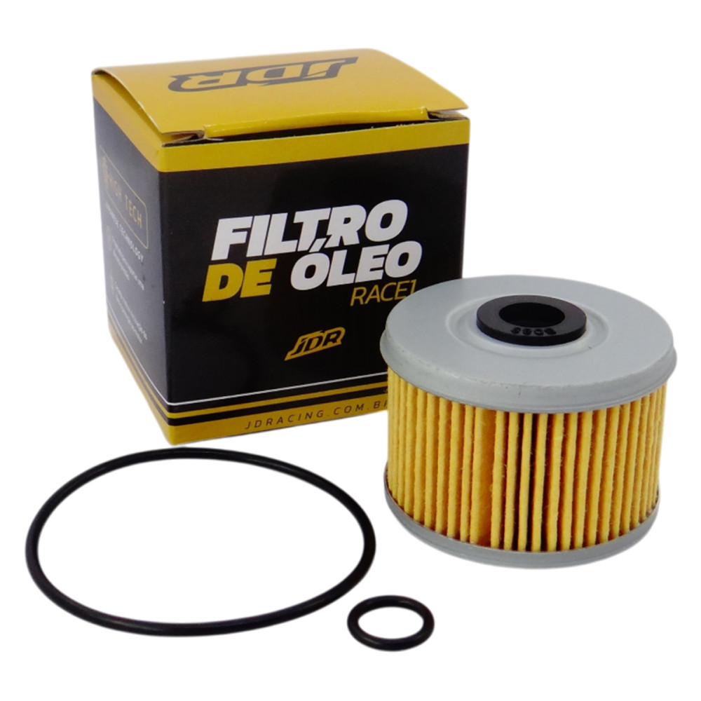 Filtro De Óleo JDR Para Honda CRF150R 07/23 CRF250R 04/24 CRF250X 04/17 CRF250RX 19/24 CRF450R 02/24 CRF450X 05/21 CRF450RX 17/24