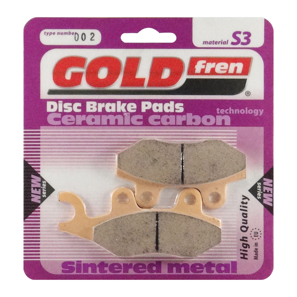 Pastilha De Freio Dianteiro Goldfren Modelo S3 Para  Husqvarna CR WR  Yamaha YZ125 YZ250 Suziki RM125 RM250 002S3