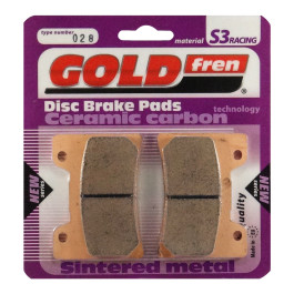 Pastilha De Freio Dianteira Goldfren Modelo S3 Para Yamaha FZR 600 1000 TDM 850 FJ 1200 V-MAX 1200 028S3