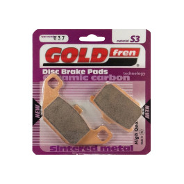 Pastilha De Freio Dianteira/Traseira Goldfren Modelo S3 Para Kawasaki GPZ GTR Z 250 600 1000 037S3