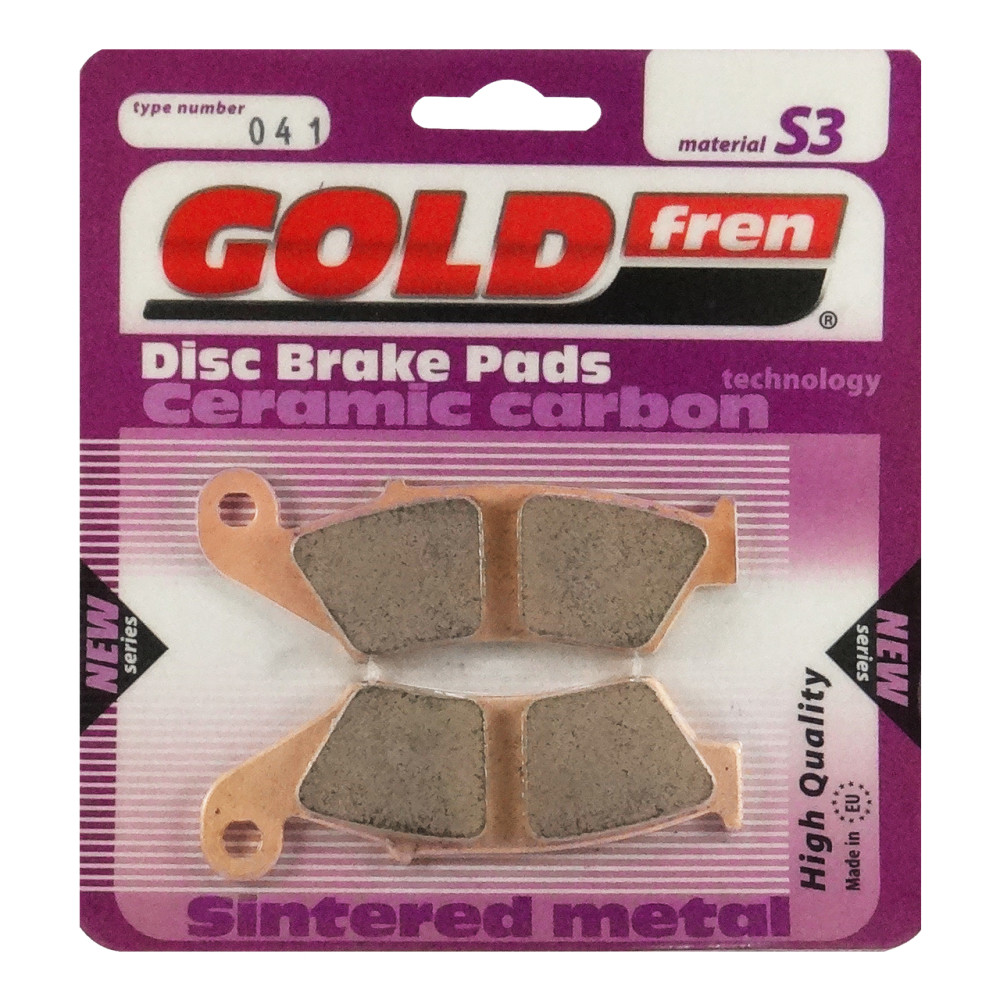 Pastilha De Freio Dianteira Goldfren Modelo S3 Para Beta RR 125 250 300 Gas Gas MX 250 EC 300 Honda CRF Kawasaki Suzuki Yamaha 041S3