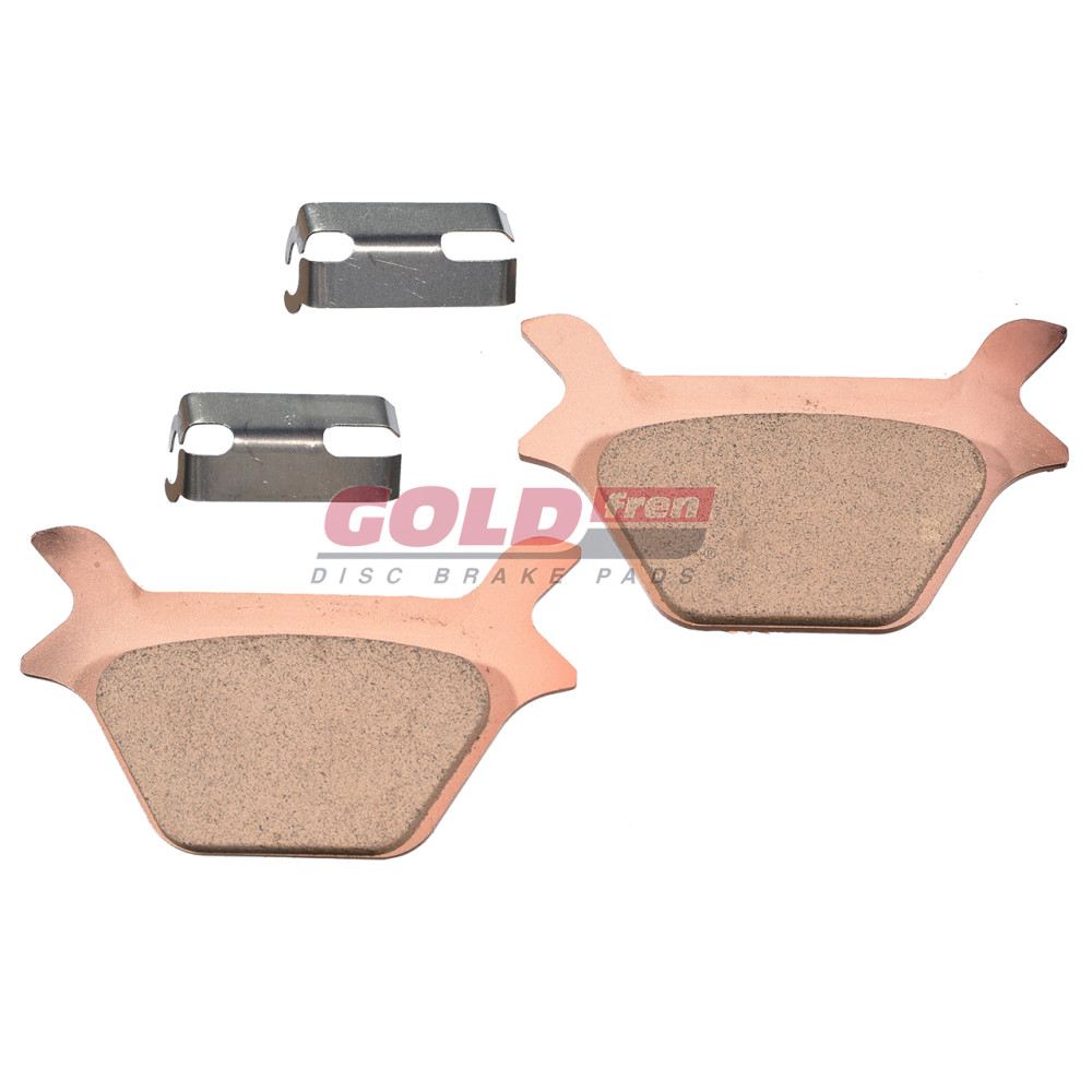 Pastilha De Freio Traseira Goldfren Modelo S3 Para Harley Davidson XLH 883 FLSTC FXR FXST 1340 056S3