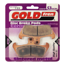 Pastilha De Freio Dianteira/Traseira Goldfren Modelo S3 Para Aprilia 125 600 Cagiva 125 350 600 089S3