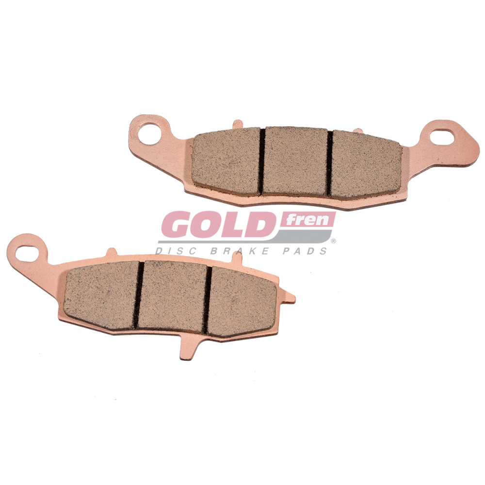 Pastilha De Freio Dianteira Goldfren Modelo S3 Para Suzuki DL 650 1000 V-Strom GSX 600 Kawasaki ER-6F KLE Versys Z750 104S3