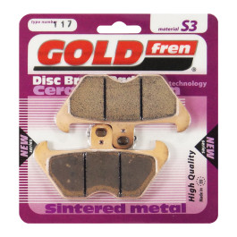 Pastilha De Freio Dianteira Goldfren Modelo S3 Para BMW 850 1100 1200 GS RS 117S3