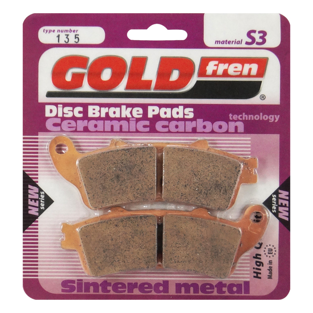 Pastilha De Freio Dianteira Goldfren Modelo S3 Para Kawasaki EN 650 Vulcan 135S3