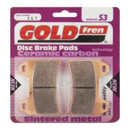 Pastilha De Freio Dianteira Goldfren Modelo S3 Para BMW F 800 KTM 690 1190 MV Agusta Brutale 675 800 141S3