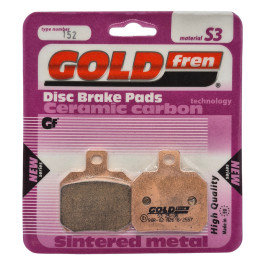 Pastilha De Freio Traseira Goldfren Modelo S3 Para Ducati Monster 696 Panigale 1299 MV Agusta 675 Brutale 675 152S3