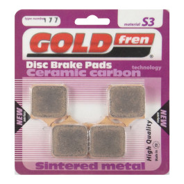 Pastilha De Freio Dianteira Goldfren Modelo S3 Para Ducati 998 999 KTM 990 MV Agusta 910 1000 177S3