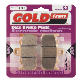 Pastilha De Freio Dianteira Goldfren Modelo S3 Para BMW R 1100 S 1200 GS 1200 GS Adventure 196S3
