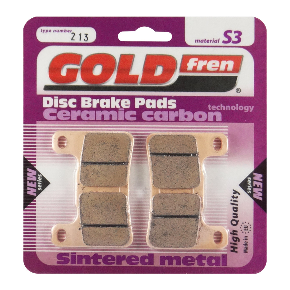 Pastilha De Freio Dianteira Goldfren Modelo S3 Para Kawasaki ZX 10R 1000 Z 900 Suzuki GSXR 1000 DL 1000 V-Strom Intruder 1800 213 S3