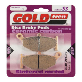 Pastilha De Freio Traseira Goldfren Modelo S3 Para Suzuki DL 1000 V-Strom GSXR 600 750 1000 Hayabusa 241 S3