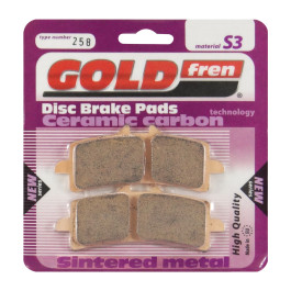 Pastilha De Freio Dianteira Goldfren Modelo S3 Para Ducati Multistrada 1200 Kawasaki ZX10R KTM Duke 990 Super Duke 1290 Suzuki GSX-R 1000 258 S3