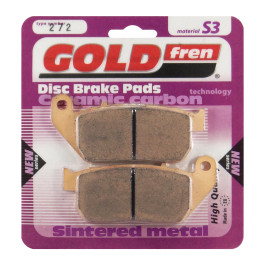 Pastilha De Freio Dianteira Goldfren Modelo S3 Para Harley Davidson XL883 Sportster XL1200 Sportster 272 S3