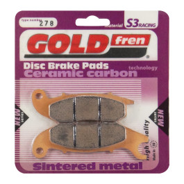 Pastilha De Freio Dianteira Goldfren Modelo S3 Para Honda CRF 300 L PCX 125 PCX 150 XL 750 Transalp 278 S3