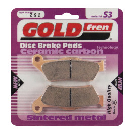Pastilha De Freio Traseira Goldfren Modelo S3 Para BMW R 1200 GS S 1000 XR 292 S3
