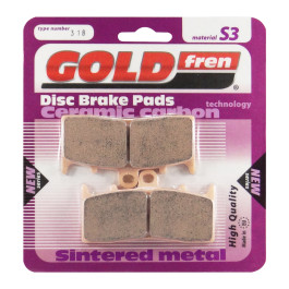 Pastilha De Freio Dianteira Goldfren Modelo S3 Para BMW K 1600 B GT 318 S3