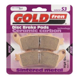 Pastilha De Freio Traseira Goldfren Modelo S3 Para Honda F6B 1800 GL 1800 VT 1300  327 S3