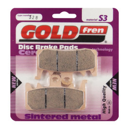 Pastilha De Freio Dianteira Goldfren Modelo S3 Para BMW F 900 R 1200 Ducati 1100 Harley Davidson Z 900 328 S3