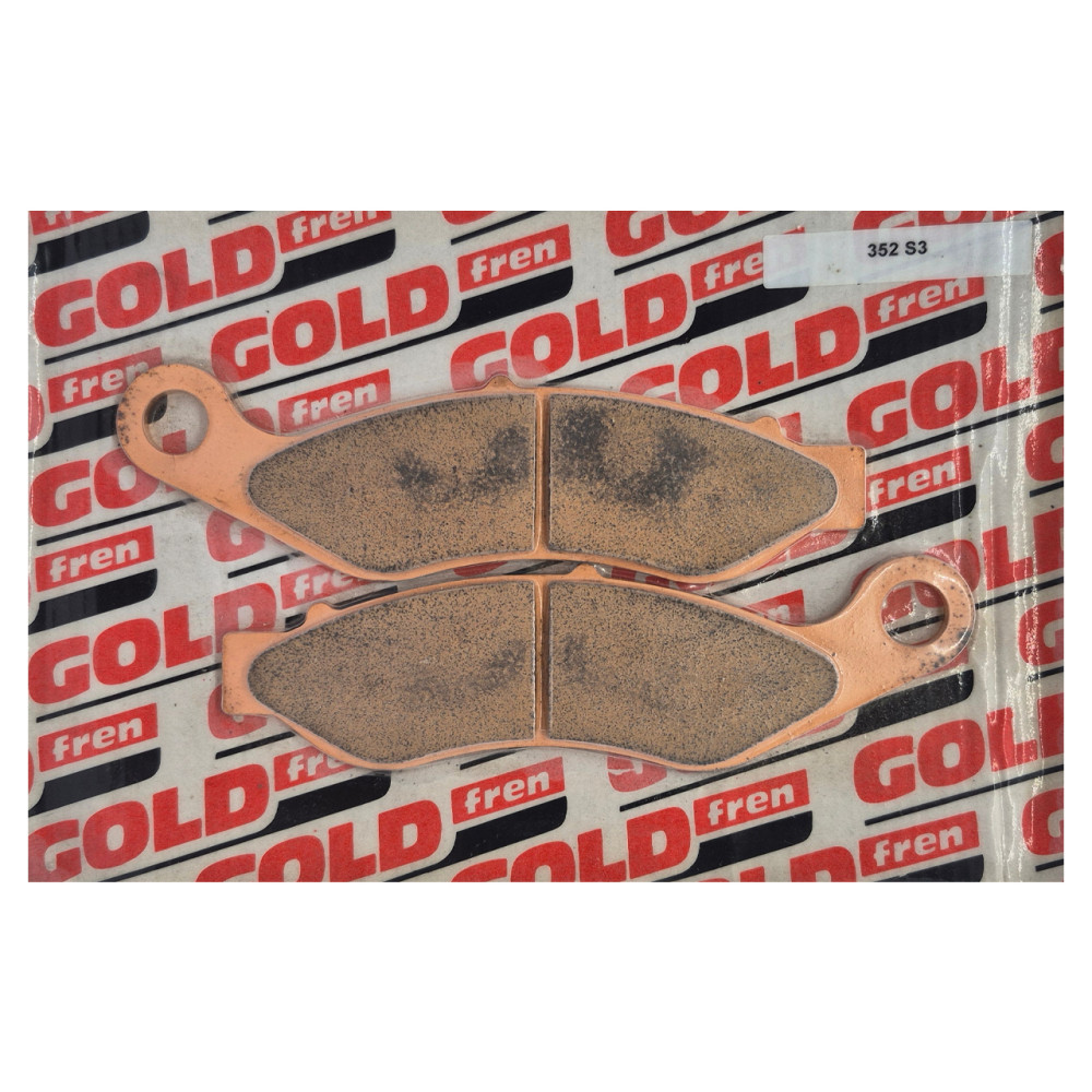 Pastilha De Freio Dianteira Goldfren Modelo S3 Para Harley Davidson Glide Ultra 1690 352 S3