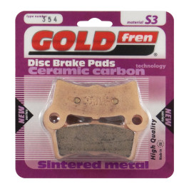 Pastilha De Freio Traseira Goldfren Modelo S3 Para Harley Davidson 1690 354 S3