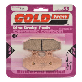 Pastilha De Freio Traseira Goldfren Modelo S3 Para Harley Davidson Heritage Classic Fat Bob Softail Deluxe 1750 395 S3