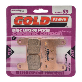 Pastilha De Freio Dianteira Goldfren Modelo S3 Para BMW R 1250 GS S 1000 RR 397 S3