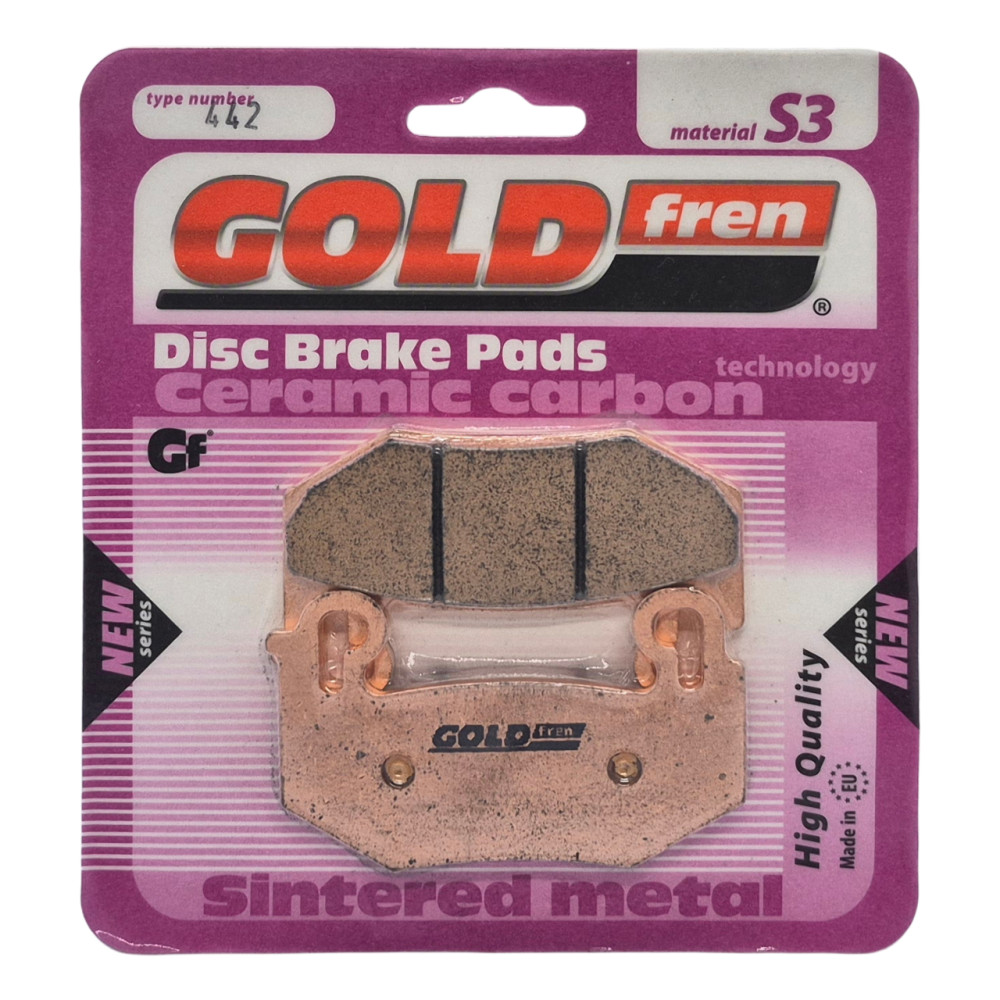 Pastilha De Freio Dianteira Goldfren Modelo S3 Para Honda CB 500 F CBR 500 R 434 S3