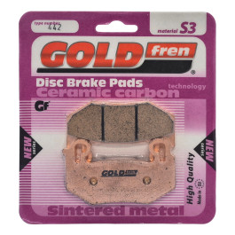 Pastilha De Freio Dianteira Goldfren Modelo S3 Para Honda CB 500 F CBR 500 R 434 S3