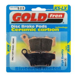Pastilha De Freio Traseira Goldfren Modelo K5-LX Para Gas Gas 125 250 Husaberg FC FX 450 Husqvarna KTM 125 690 Enduro EXC SX 023 K5
