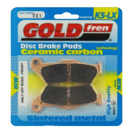 Pastilha De Freio Dianteira Goldfren Modelo K5-LX Para ATV CF Moto MT Gas Gas EC 250 300 Husqvarna FC FX FE KTM EXC SX XC-F 031 K5