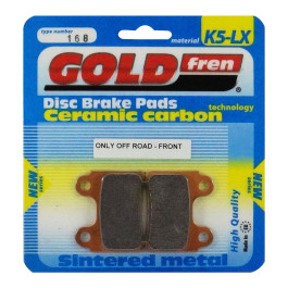 Pastilha De Freio Dianteira/Traseira Goldfren Modelo K5-LX Para Beta 125 250 300 Sherco 125 250 300 168 K5