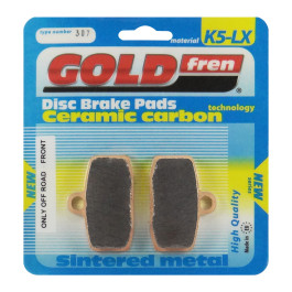 Pastilha De Freio Dianteira Goldfren Modelo K5-LX Para Gas Gas TXT 125 250 Husqvarna TC 85 KTM 250 350 Freeride SX 85 307 K5