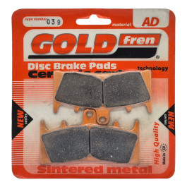 Pastilha De Freio Dianteira Goldfren Modelo AD Para Kawasaki ZRX 1100 1200 ZX-9R 900 Suzuki GSF 1200 GSX-R 1100 039 AD