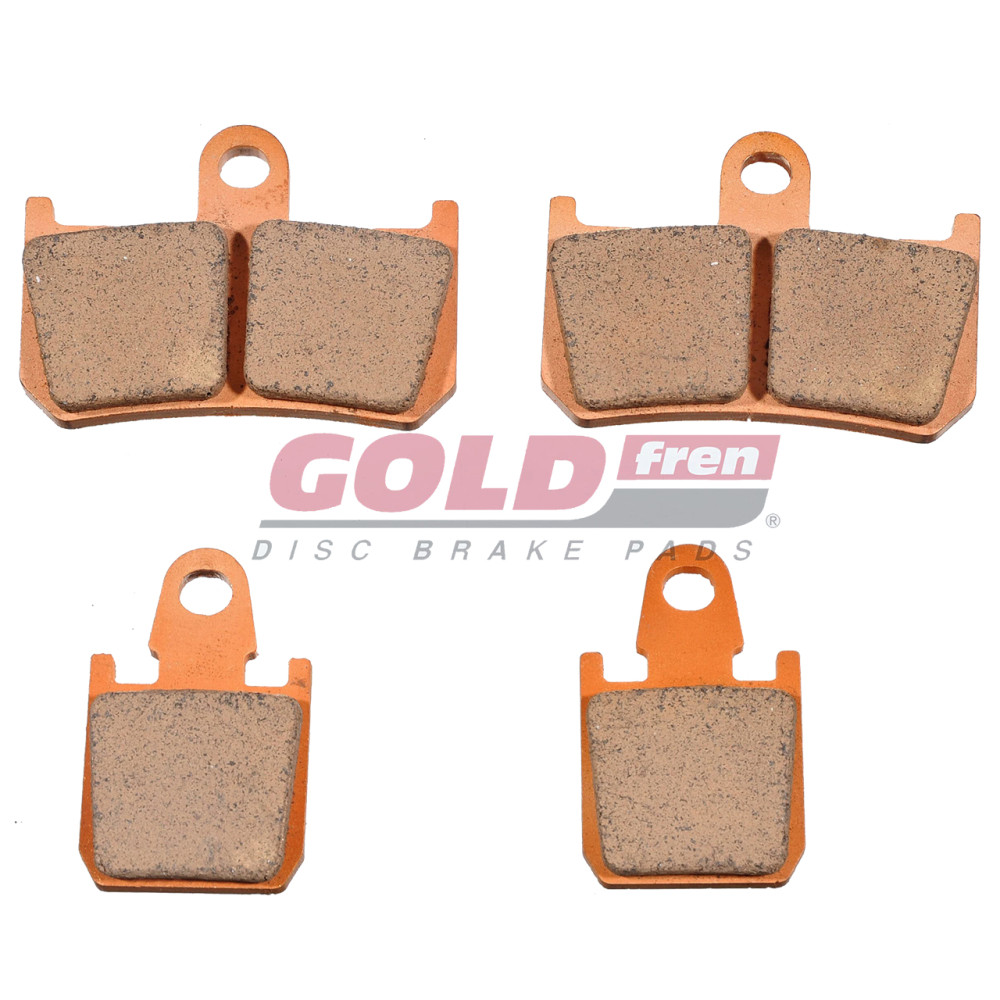 Pastilha De Freio Dianteira Goldfren Modelo GP6 Para Yamaha YZF R-1 MT-01 XV 1700 V-MAX 246 GP6